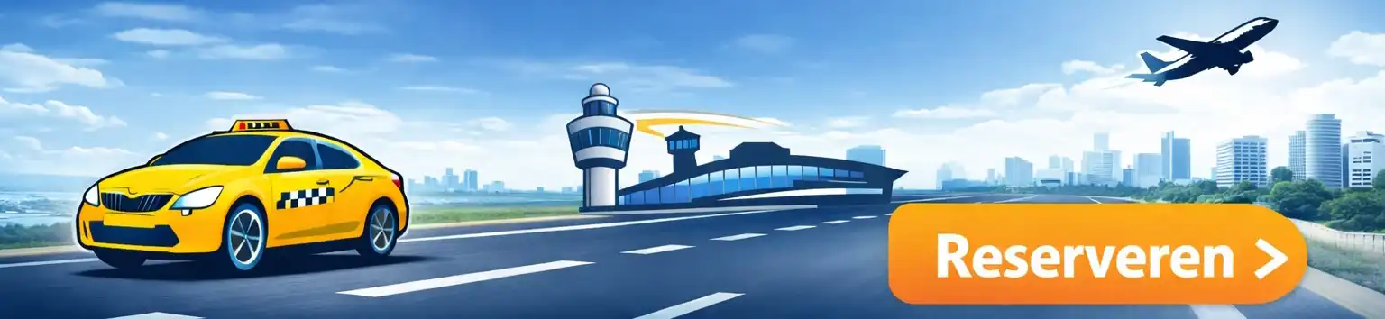 Snel een taxi naar Schiphol 24/7 met vast tarief