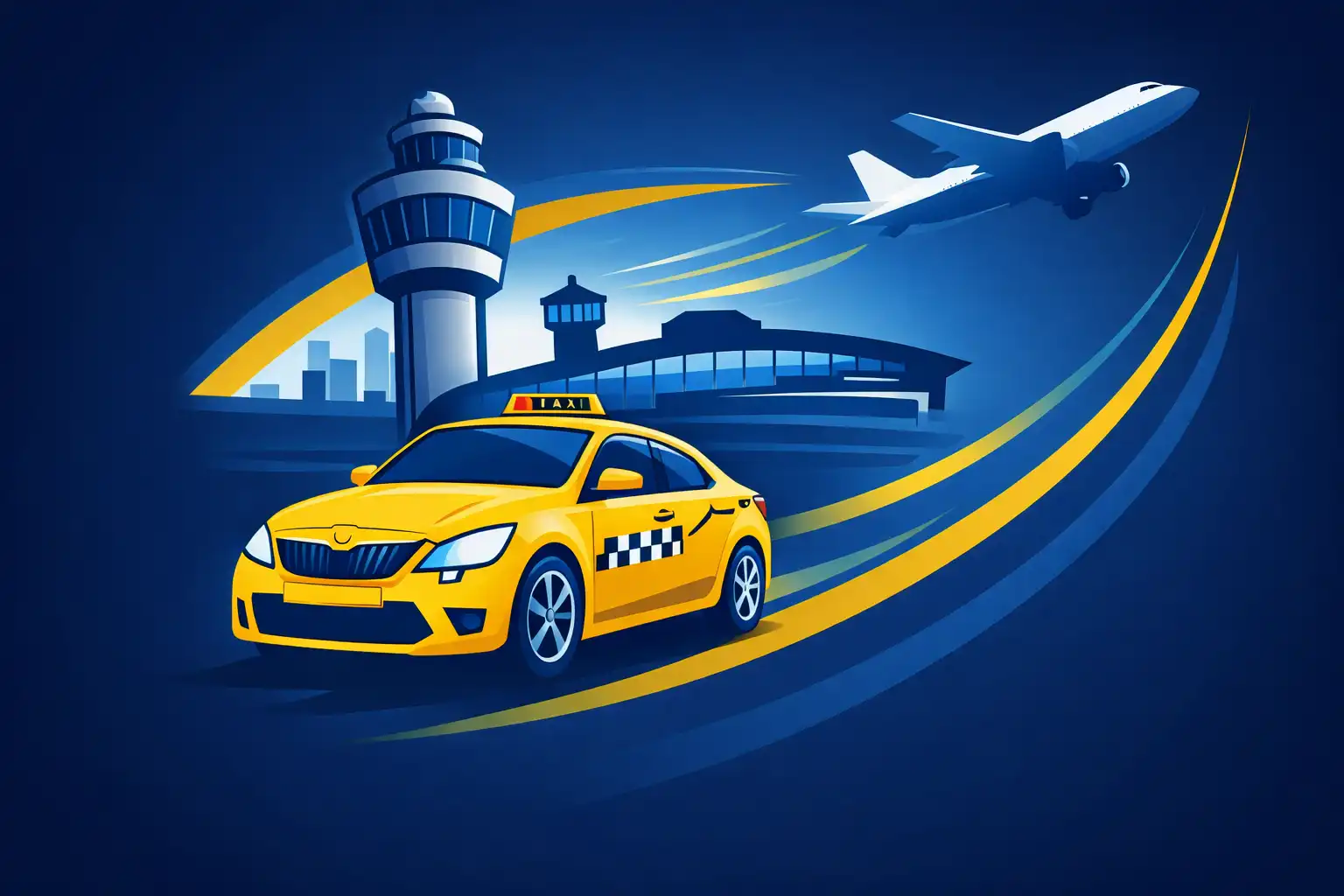 taxi-dronten-schiphol-illustratie Taxi van Dronten naar Schiphol met vast tarief